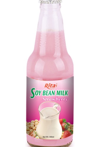 300ml Strawberry Soy Milk